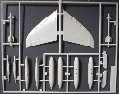 Tamiya  1/48th Scale Royal Navy Sea Harrier - Parts Lot C from Kit No. 61026
