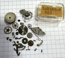 Lot Landeron 523 Vintage Joblot Watch Sell as-is