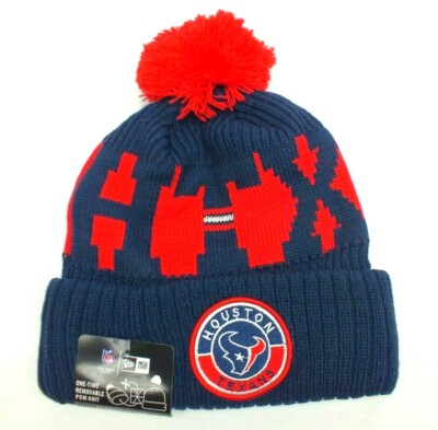NEW ERA ON FIELD HOUSTON TEXANS NFL KNIT BEANIE
