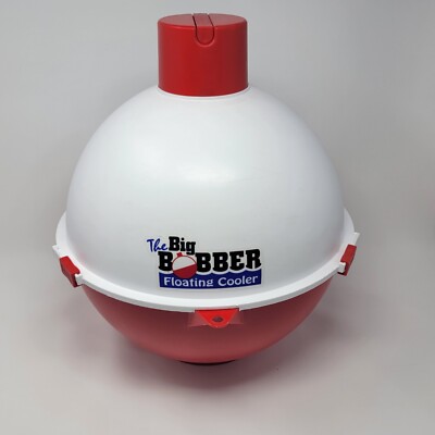 The Big Bobber Fishing Boating Floating Cooler Ice Chest GREAT CONDITION 