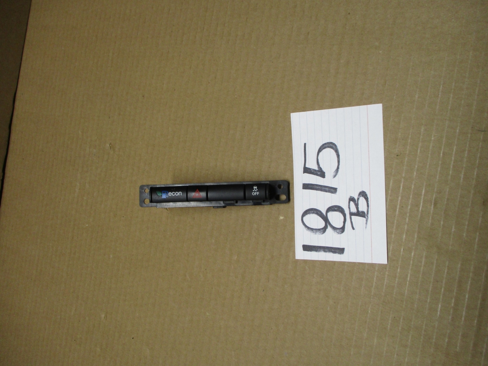 12 13 14 Dodge Caravan Used Econ / Hazard Light / Traction Switch #1815-S