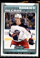 2021-22 O-Pee-Chee Marquee Rookie  Update Cole Sillinger Rookie Columbus Blue