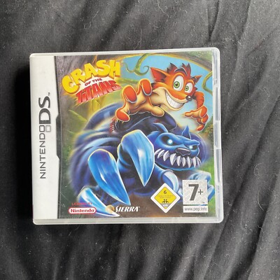 Nintendo DS Game, Crash of the Titans with box
