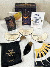 Sugeya Tarot Cards Set 78 Black Original Cards No Stones or Pendulum 