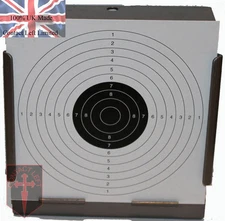 100 Air Rifle Shooting Targets 14cm card Pistol Airsoft Gun ( Deluxe 275gsm card