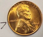 1946-D Lincoln Cent BU  Nice Red Color  #7