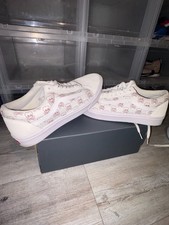 Vans Old Skool Heart Skull Print Sneakers Men's Size 11