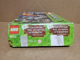 LEGO Minecraft 21113 The Cave W/ Mini Figures (Missing Bucket)