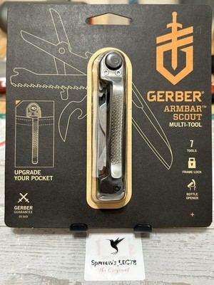 Gerber Armbar Scout Multi tool - Onyx Tools/ Stainless Steel