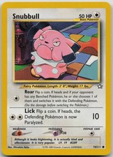 Snubbull 74/111 Common Neo Genesis Pokemon Unlimited Lightly Played