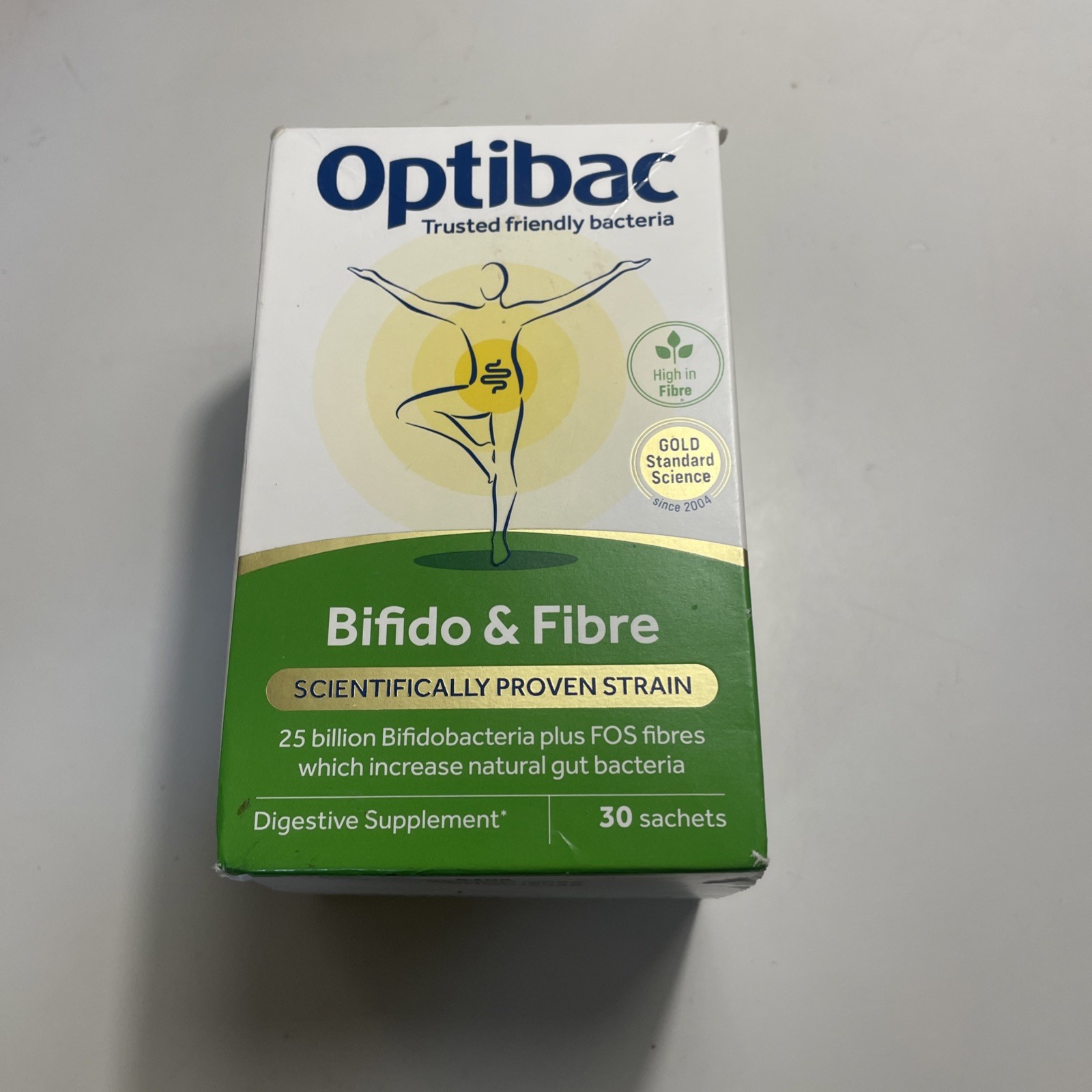 Optibac Probiotics Bifido & Fibre Sachets 30
