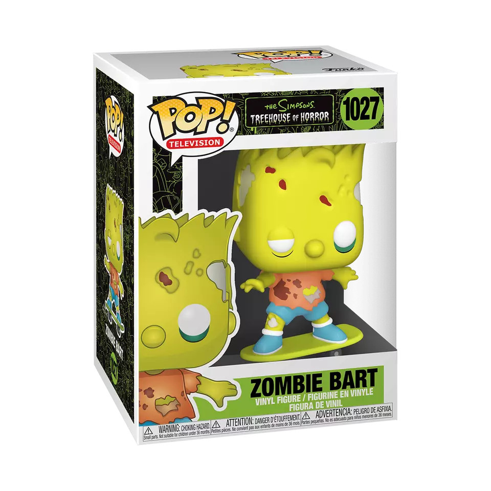 The Simpsons Zombie Bart Funko Pop! Vinyl Figure #1027
