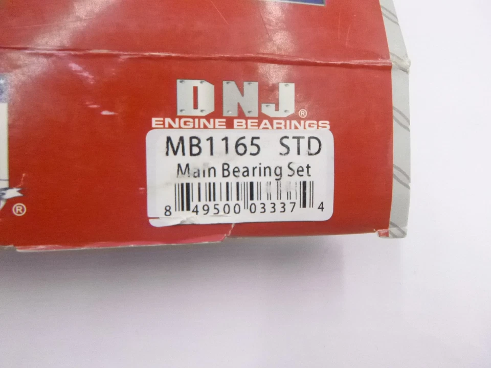 Juego de rodamientos principales estándar DNJ MB1165 para Ram 2500 2007-2015 turboalimentado Foto 4 de 4