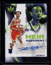 2023-24 Panini Court Kings Kobe Bufkin #HA-KBH RC Heir Apparent Violet /49