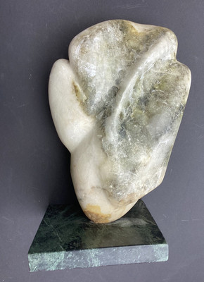 seltene Henry Moore Understudy britische Künstlerin Louise Symons Steinskulptur