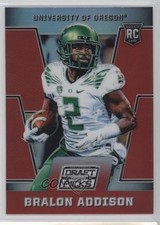 2016 Panini Prizm Collegiate Draft Picks Red Bralon Addison #134 1f0