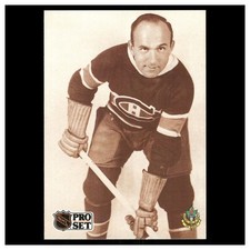 Howie Morenz #336 1991-92 Pro Set French Montreal Canadiens Hockey Card NHL