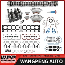 Fits 07-13 Chevrolet GMC 5.3L NON AFM Lifters Kit Camshaft Head Gaskets Bolt Kit