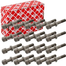 20x FEBI RADSCHRAUBEN SATZ Länge: 85mm KUGELBUND A/G FÜR LEICHTMETALLFELGEN