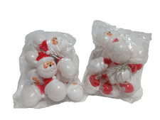 Cadena de luces de Papá Noel vacaciones de Navidad 20 a pilas nueva bolsa abierta