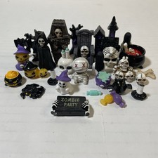 Halloween Mini Figures 30 Pc Miniature Spooky...