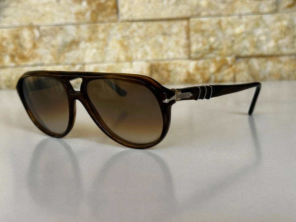 Gafas de sol Persol Ratti vintage años 70 Meflecto Tortoise Pilot 52 mm 58144 patente Foto 4 de 4