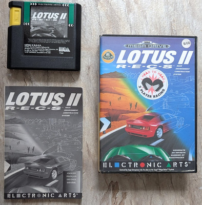 Sega Mega Drive Spiel - Lotus II : Recs  - 2 - Megadrive Spiele R-E-C-S