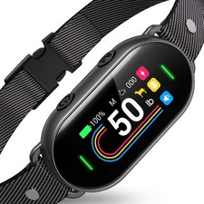 Smart Dog Bark Collar for Small Medium Large Dogs 10-100lbs, Humane Anti-Bark...