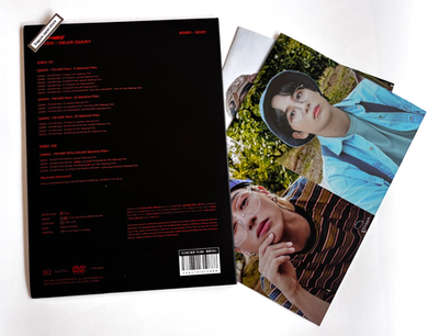 ATEEZ FEVER : DEAR DIARY 2022 Digipack + 2 DISCS + Fold Poster Set