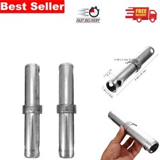 Precision Fit Scaffolding Coupling Pins - Set of 2, 8.86in Length, Silver Finish