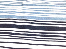 Stripe Outdoor Fabric Navy Ombré Passport Up...