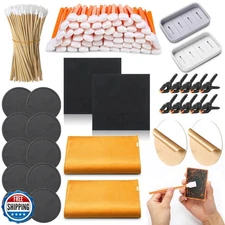Leinuosen 228 Pcs Trade Card Flattening Kit, Card Cleaning Kit for TCG Collec