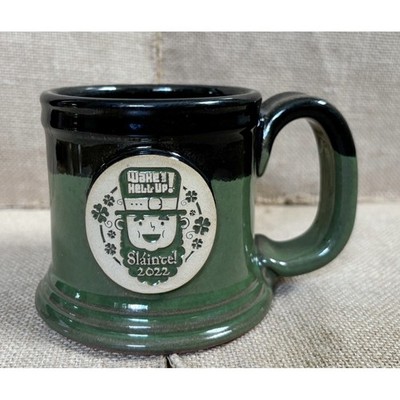 Sunset Hill Utica Coffee Mug Cup Green St Patricks Day Leprechaun 369 Of 400