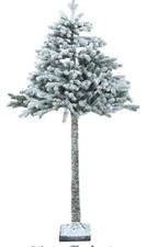 Snowy Half Christmas Tree 6ft Raised Design Space Saving Habitat