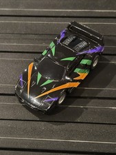 Tyco Ferrari F-40 Black/Orange HO Slot Car