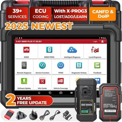 2026 LAUNCH X431 IMMO Plus PROG3 PLUS KFZ Alle System ECU KEY Coding Schlüssel