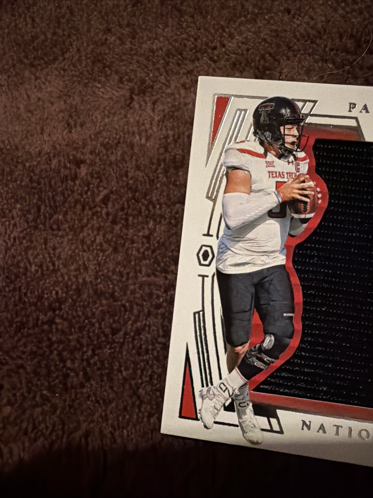 2020 National Treasures Patrick Mahomes Patch 99/99 view 4
