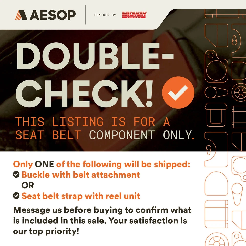 Seat Belt Front Bucket Driver Retractor Fits 06-10 BMW 550i 5237797 Foto 2 de 4