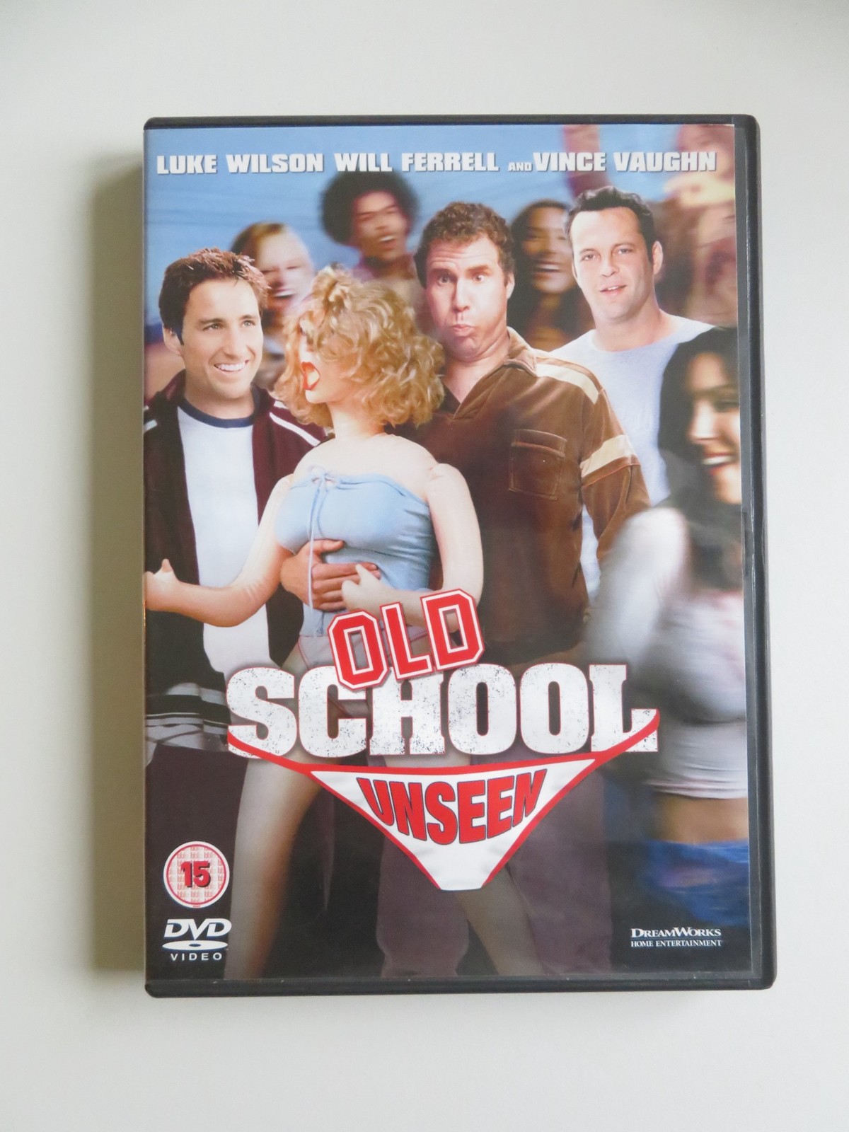 OLD SCHOOL - UNSEEN (DVD) LUKE WILSON WILL FERRELL VINCE VAUGHN 2003 REGION 2