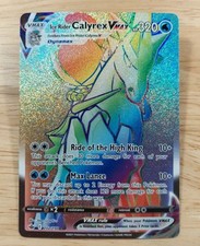 Ice Rider Calyrex Vmax 202/198 Chilling Reign NM Secret Rainbow Rare Pokemon on eBay