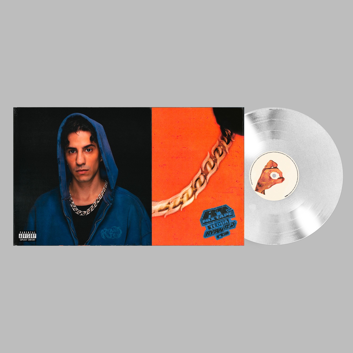 Tedua Ryan Ted Colored Vinyl LP 12 Inch White New Sealed