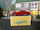 VINTAGE LESNEY-MATCHBOX 1-75 SERIES No.75B Red FERRARI BERLINETTA, WIRE WHEELS