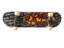 Vintage 1990's World Industries Tech Deck Fingerboard Devil Man 96mm