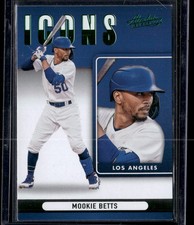 2022 Panini Absolute #I-4 Mookie Betts Icons Retail Green