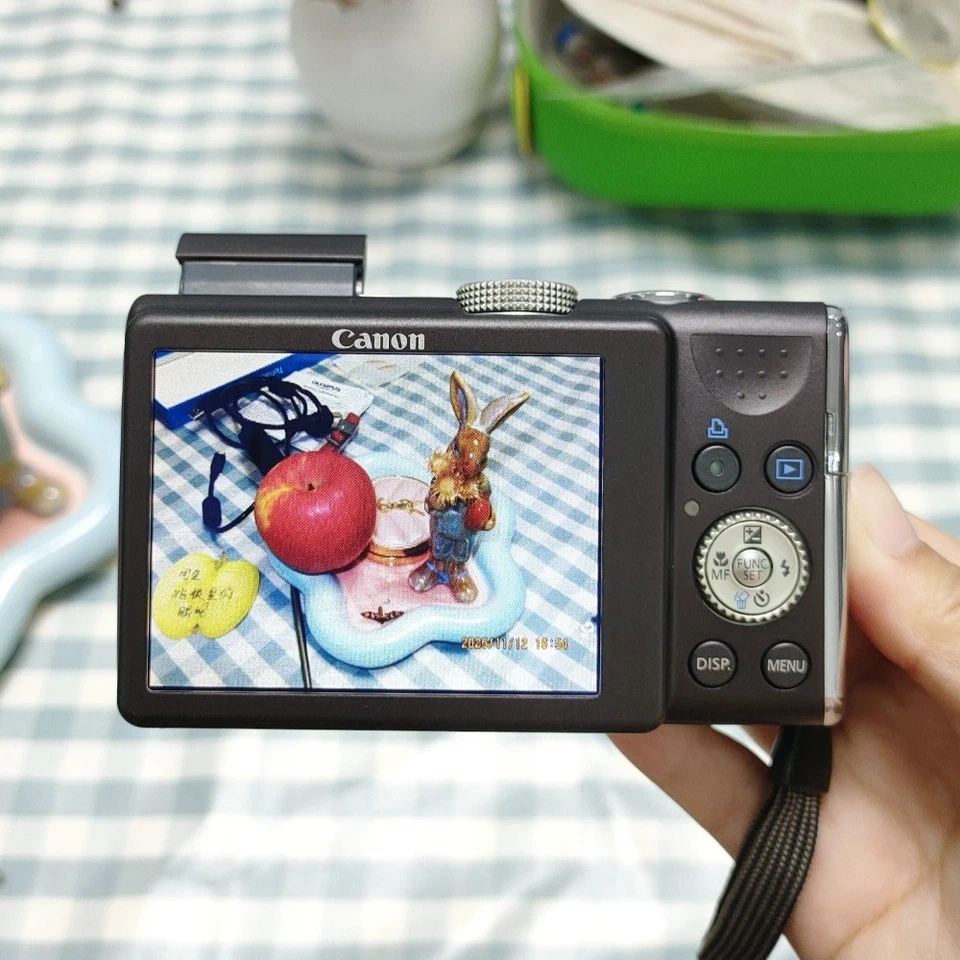 Canon PowerShot SX200 lS CCD Digital Camera 12.1MP 12x Optical Zoom Black - Image 4 of 4