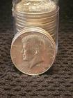 1964 Kennedy Half Dollar BU.  20 Coin Roll. Amazing Details. No Reserve!