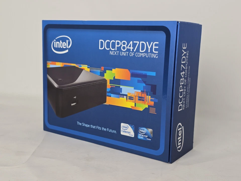 Intel NUC FULL Build DCCP847DYE Celeron 1.1ghz 8GB Ram 128GB SSD Windows 10 Home Foto 4 de 4