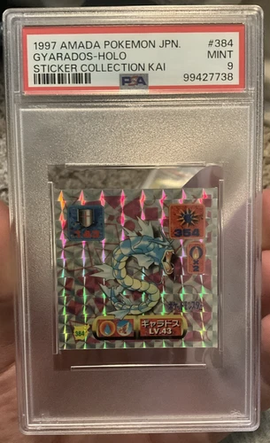 1997 Amanda Pokémon Gyarados Psa 9 Sticker