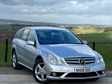 +++2008 08 MERCEDES R CLASS R320 CDI SPORT 4MATIC AUTOMATIC 5 DOOR MPV+++