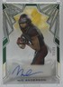 2025 Leaf Trinity #CA-NA1 Nic Anderson Clear Green Auto RC /25 - OKLA | LSU